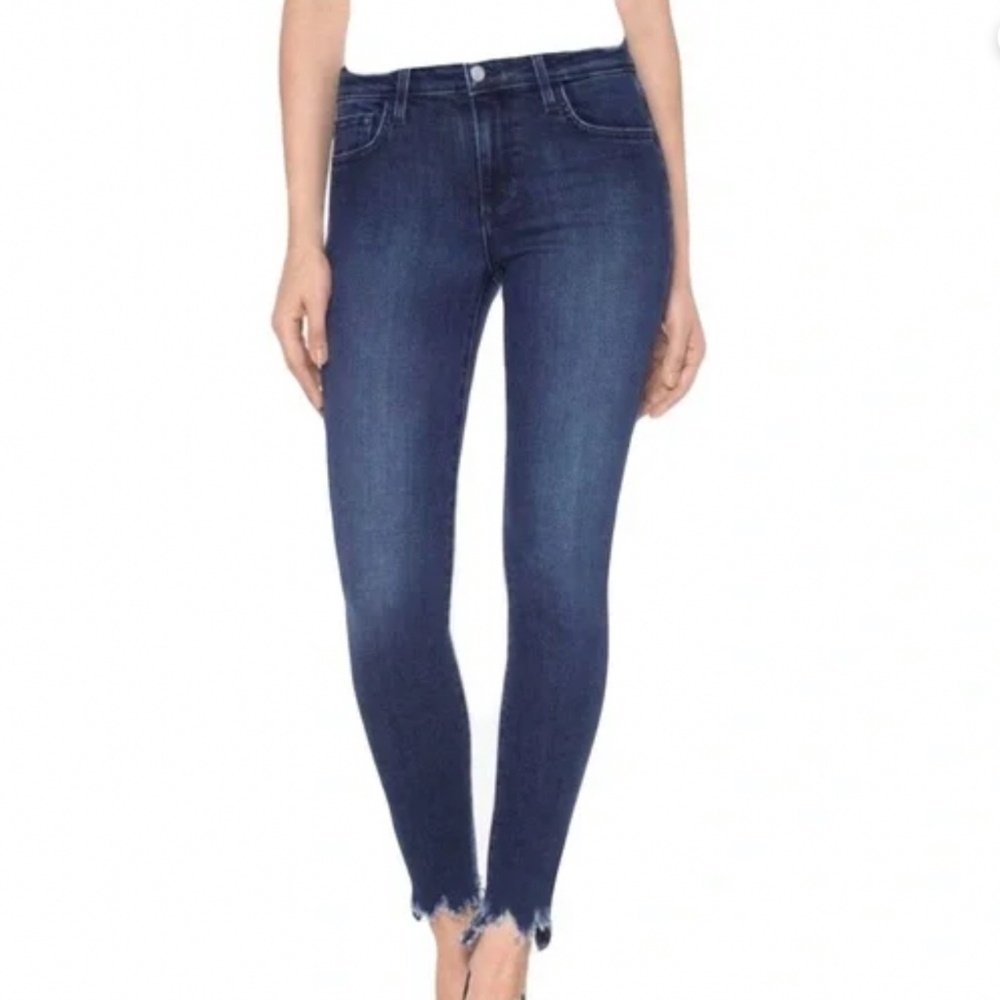 Joe’s Skinny Ankle Raw Hem Jeans